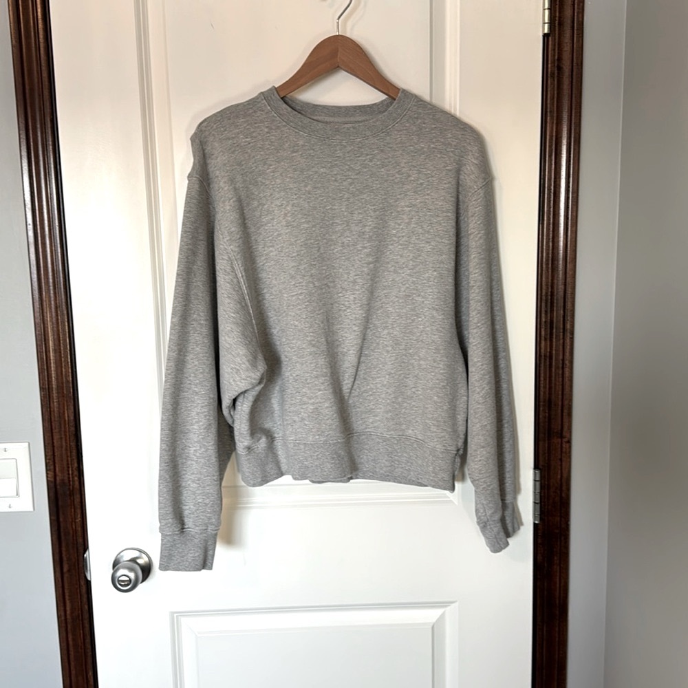 Brunette The Label Grey Crewneck